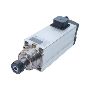 6KW JST Spindle Motor: 380V, 18000 RPM Square Air Cooled CNC Router Part Accessory