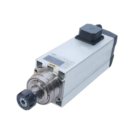 6KW JST Spindle Motor: 380V, 18000 RPM Square Air Cooled CNC Router Part Accessory