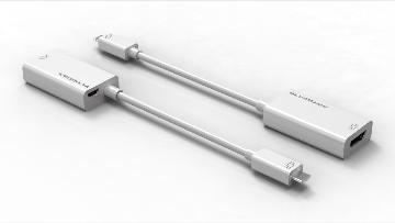 Low stand-by current MHL to HDMI Adapter