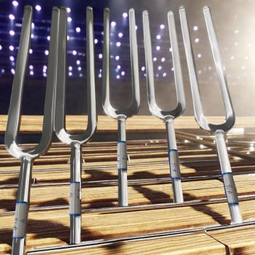Premium 16mm Quartz Crystal Tuning Forks for Sound Healing and Chakra Meditation