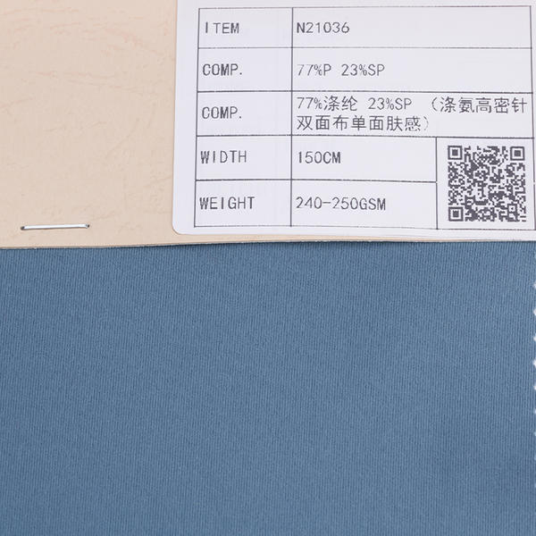 Polyester Spandex Interlock Recyclingstoff