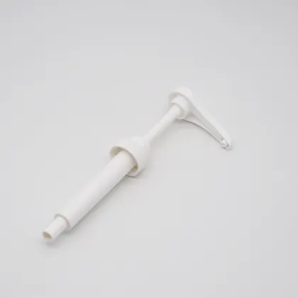 28/400 white syrup pump plastic syrup dispensing pumps
