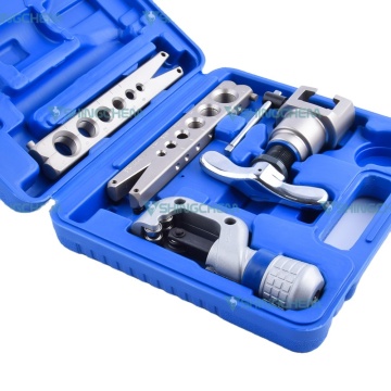 Double Single Pipe Flaring Tool Kit for Refrigeration Copper Tubes