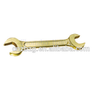 Striking Explosion-proof non-sparking spark 11 pieces double open end wrench