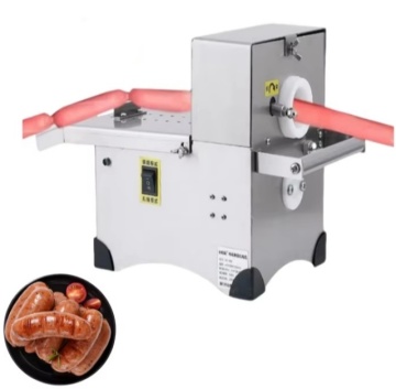 Máquina de atado de salchicha manual automática: máquina de nudos de enlace de salchicha industrial profesional