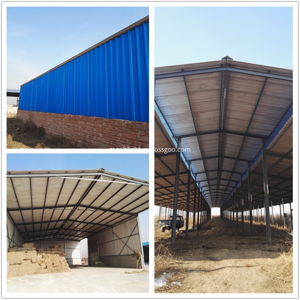 Fire Resistant Glazed Magnesium Oxide Roof Panel