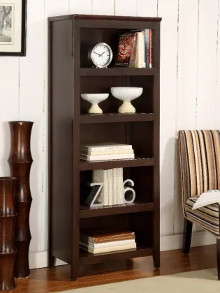 Espresso 4 Shelf 5 Shelf 6 Shelf bookcase Furniture