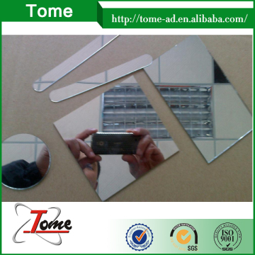 2016 New Product Cast Colour And Clear Cast Personalized Acrylic Sticker For Mirror