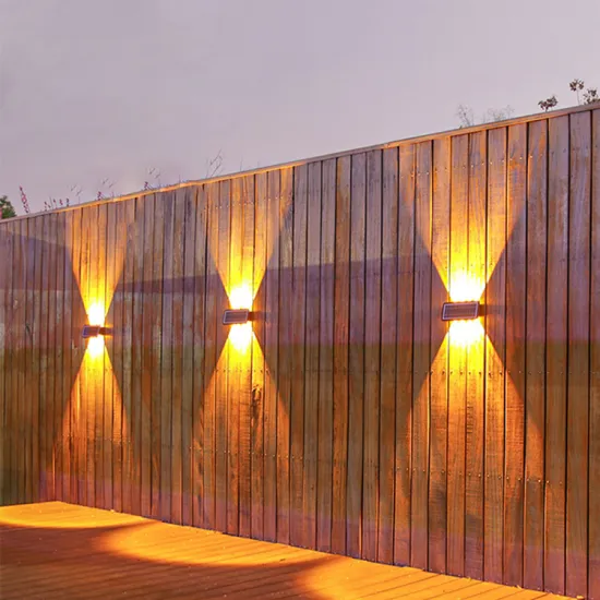 Solar-Powered Waterproof Motion Sensor LED Wall Light