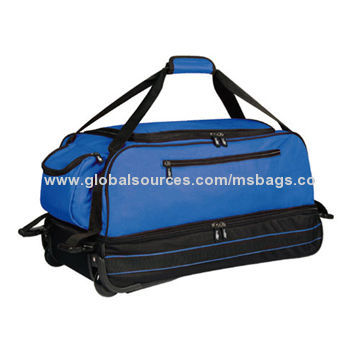 Casual Trolley Duffel Bags, Simple Design for Easy Carry, OEM Orders are Welcome, Durable in Use