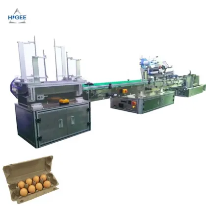 Automatic Self-Adhesive Salted Duck Egg Tray Labeling Machine