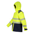 Fr High Vis Vis Winterジャケット反射的な防水ジャケット