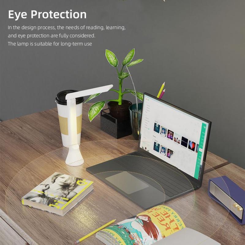 5W rechargeable Eye Protection Floding LED Desk Lamp Reading Bedside Night Lamp