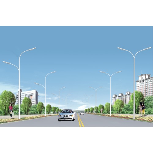 Best price Galvanized lamp pole outdoor lighting pole