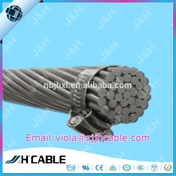 Aluminum stranded conductor and steel-cored aluminum strand wire