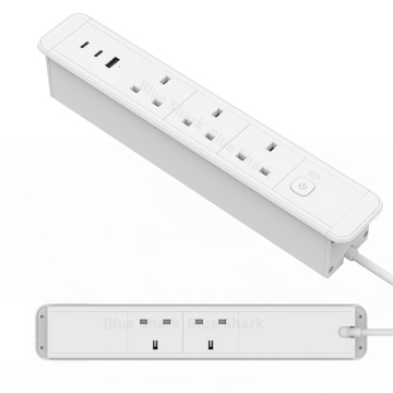 Fashion 5 Outlets Hidden Charging Station with PD65W USB-C Ports