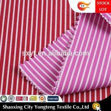cotton dobby stripe yarn dyed fabric