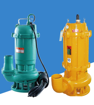 Submersible electric pump for sewage and garbage