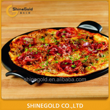 black pizza stone