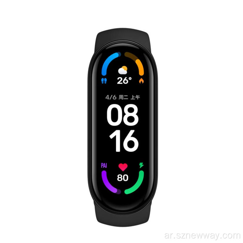 Xiaomi Mi Band 6 الذكية معصمه ساعة ذكية