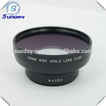China Macro camera wide angle lenses