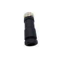 Conector hembra 12A codificado en S de 4 pines M12