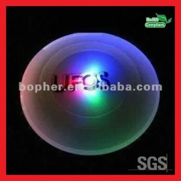 high quality plastic led frisbee