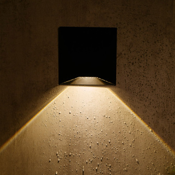 LEDEAST T-015 DC24V 12W Creative Geometric Outdoor LED Wall Lamp
