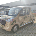 Closed electric pickup truck