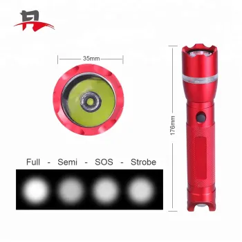 Top 2023 Selling Portable LED Flashlights with High Brightness and Aluminum Alloy Construction for Camping, Hiking, and Hunting