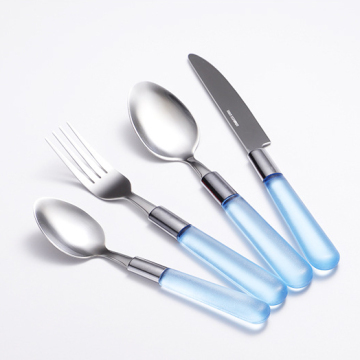 factory supplier beautiful Cutlery set talheres para buffet stainless fork for restaurant wedding