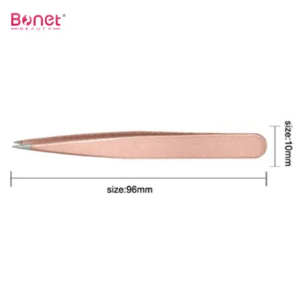 Pointed and Slanted and Stainless steel Tweezers