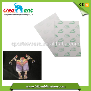 Iron on laser heat transfer printing paper for dark & light cotton t-shirt
