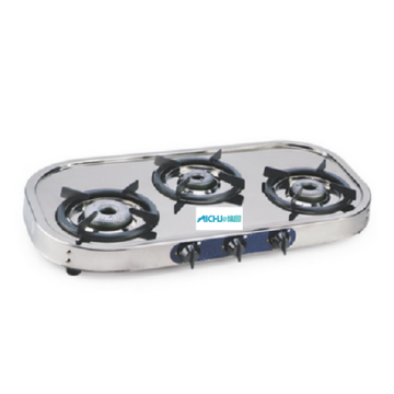 3 Burners Stainless Steel Cooktop Auto Illgnition