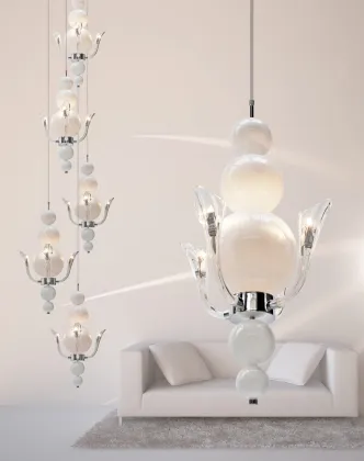 Modern Moonlit Chandelier Lighting