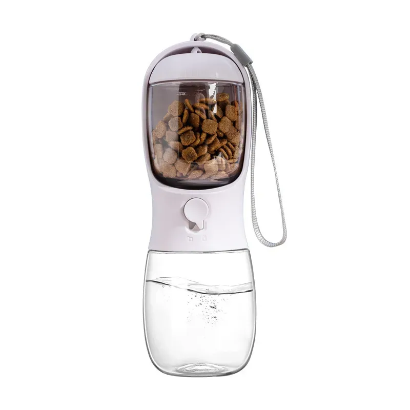 Portable 2-in-1 Leak Proof Dog Bowl Water Bottle for Traveling