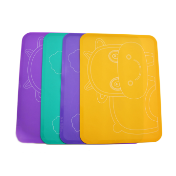 Dishwasher Safe Animals Printed Silicone Placemats