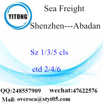 Shenzhen Port LCL Consolidatie naar Abadan