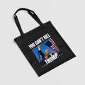 Donald Trump Rally Menembak 2024 Tote Bag Canvas Reusable Tote Bag