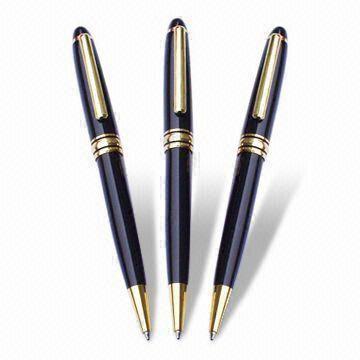 Copper Ballpoint Pens with Customized Logos, OEM Orders are Welcome