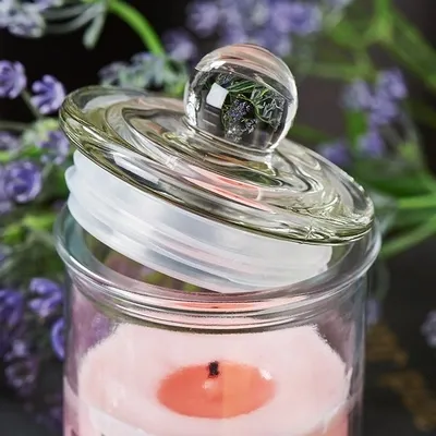 Aromatherapy and Home Decoration Use Scented Soy Candle