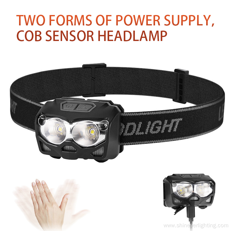 High Power Mini LED USB Rechargeable Brightest Headlamp