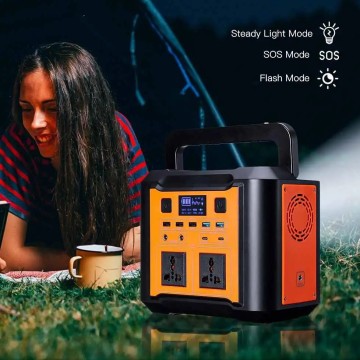 300W Outdoor Solar Generator: Portable Power Supply for Camping and More