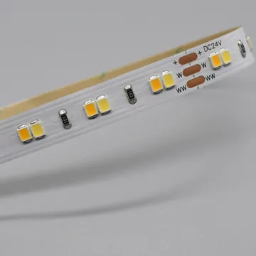 Tunable White 2835 LED Strip Light - 2700K-6500K CRI90 IP65 & IP20