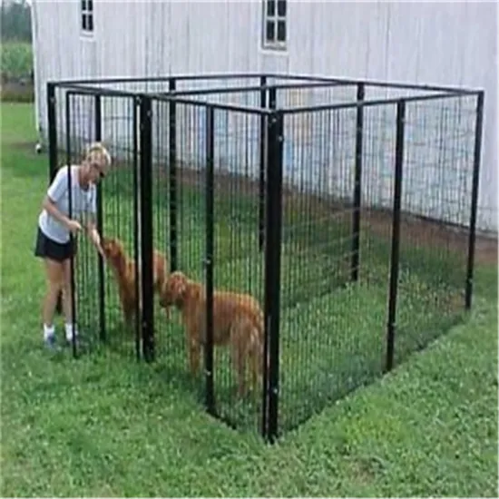 High Quality New Design large outdoor chain link dog kennel/dog fence for sale