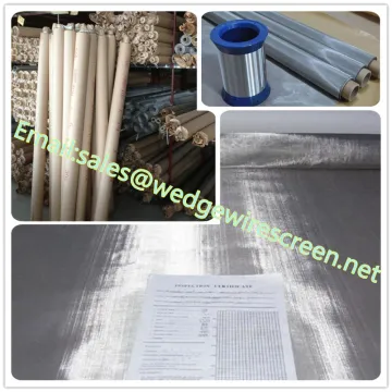 SS304 Plain Dutch Weave Stainless Steel Wire Mesh