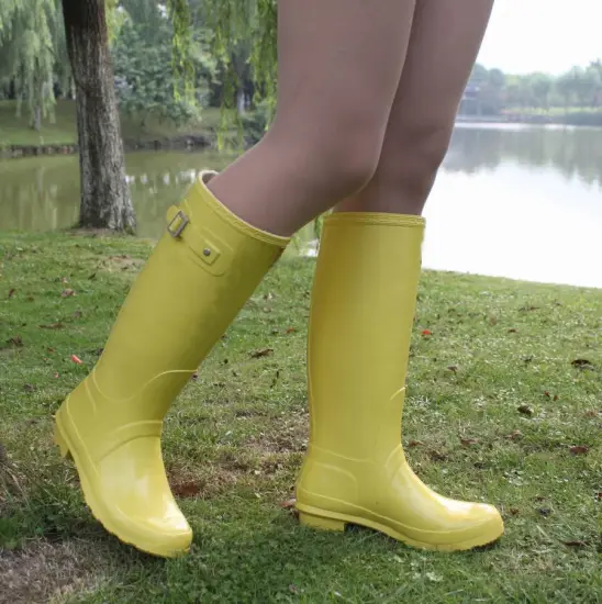 Convenient woman rubber boot,New Style female rubber shoes,Colourful ladies rubber boots,New fashion rubber boots