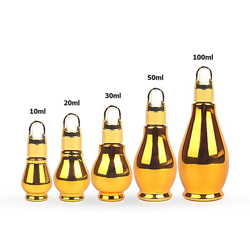 30ml Golden Essential Oil Bottle