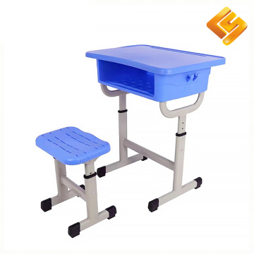 Регулируемая по высоте школьная парта и стул из АБС-пластика
