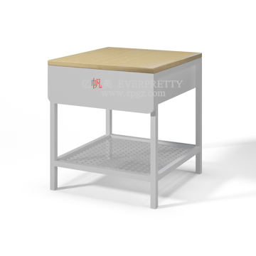 Simple Design Office Coffee Table Wooden Metal Corner Table Home Bedroom Bedside Tables